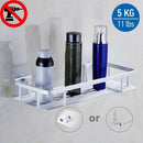 Shelf Shower Shelf Adhesive Aluminum Shower Caddy For Shampoo Holder Kitche I9E1