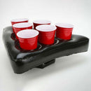 Inflatable Beer Pong Hat Floating Pong Game for Swimming Pool Party Supplie