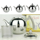 Stainless Steel Teapot Tea Hot Water Pot For Cafe Restaurant Or Home Use 2L