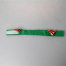 Christmas Pet Costume Neck Collar Leg Sleeve Cuffs Santa Hat For Dog Cat Pa O4P8