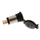 Easy Install Safety 12V/24V 30A and 12V 120W Power Motorcycle Lighter Socket