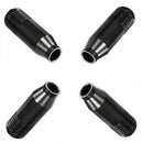 Black Aluminum Manual Car Gear Lever Stick Shift Knob Racing For M10*1.5 SH F3D2