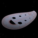 Plastic Sleeve Curve Ruler Drawing Template for Tailor Sewing Dressmaking