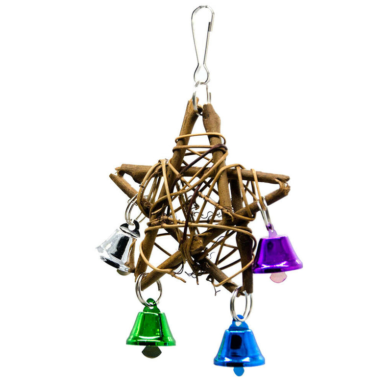 Colorful Pet Bird Parrot Swing Hanging Chew Toys for Parakeet Nest Hammock