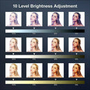 10" LED Selfie Ring Light with Light Stand Phone Holder For Makeup Camera NEW