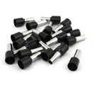 Pre Insulated Ferrule Terminal Wire Connector E10-12 8AWG with 20 Piece, Bl N5C4