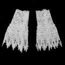 Lace Elegant Women Faux Wrist Sleeve Short Winter Arm Warmer Cuff Wristbands
