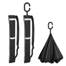 C-handle Upside Down Reverse Umbrella Carry Bag Dust Protective Storage Bag 2Pcs