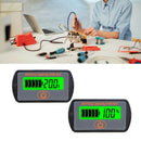 24V 12V LCD Battery Capacity Voltmeter Tester Indicator Car Lead-acid Lithium