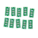 10 PCS QFN16 Pin Pitch 0.65mm 0.5mm to DIP16 Adapter PCB Board Converterxp