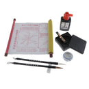Traditional Chinese Calligraphy Set Water Writing Paper Brush Pen Tool Box