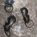 Outdoor Climbing Carabiner Bottle Opener Buckle Keychain Ring EDC Tools A