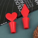 4Pcs Bar Tool Silicone Sealed Wine Bottle Stopper Kitchen Wine Champagne Sto Nw