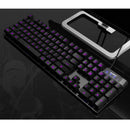 Ultra-thin USB Gaming Keyboard Backlit RGB Keys Frameless Office Working