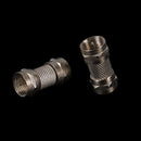 2pcs F type male plug connector socket to RF coax TV aerial female RF adapt Nt