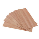 Set of 5 Guitar Headplate Head Veneer for DIY Luthier Tool Parts Sandalwood