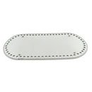 DIY Bags PU Pad Bottom Base Shaper Bag Cushion Mat w/ 60 Holes 25x12x0.4cm