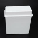 2 in 1 White 24 Pieces Microscope Slides Staining Rack Dish Set H4Q1