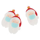 Personalized Santa Claus Of Ornament  Christmas Tree PVC Pendant DecorationSEAU