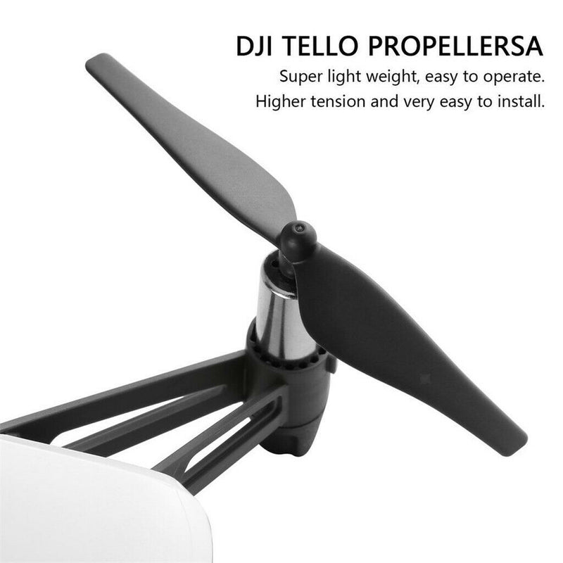 8x Plastic Low Noise CW/CCW Propellers Prop Blades for DJI Tello Mini DIY