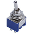 AC 3A 250V 6A 125V DPDT 3 Way ON/Off/ON Latching Toggle Switches 3pcs Y8D4