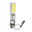 2Pcs H3 COB LED Bright Xenon White 6000K Car Auto Fog Light Lamp Bulb 12V NME