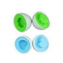 1 X6pcs Eggs Shape Wise Pretend Puzzle Tool Colorful Baby Kids Learn Edu ELY