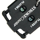 Black Golf Double Golf Score Counter Portable Keeper Score Board with Chain