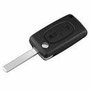 2 Button VA2 Car Key For Citroen C2 C3 C4 PICASSO Remote Alarm Flip Auto Ke