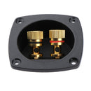 2pcs Car Stereo Screw Cup Connectors Speaker 2 Way Terminal Box Connector