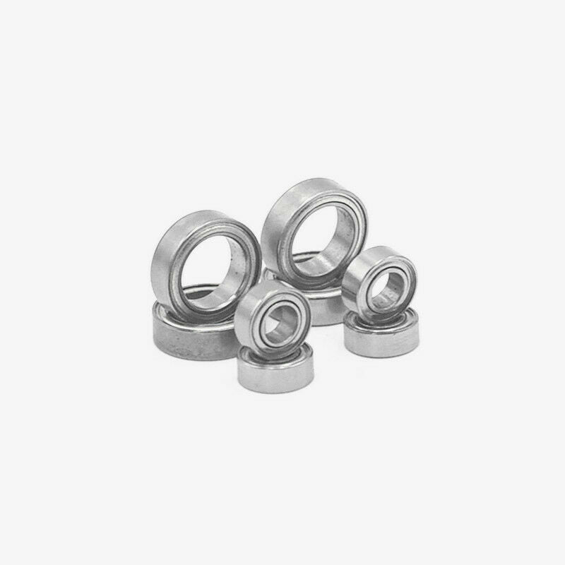 8Pcs Ball Bearings 4X8X3mm 8X12X3.5mm for HSP Himoto E18 WLtoys 1/18 RC Ca6 I2B5