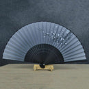 Fan Butterflies Lily Flowers Pattern Wedding Gift Q1P9