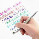 8PCS Set Gel Pen Metallic Pastel Glitter Neon Gel Pens Students Tools Offic X3V1
