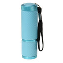 Mini Dryer Light Curing Torch Flashlight for UV Gel Nail Polish (Blue)
