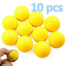 10pcs Yellow Indoor Training Aid Practice Sports Elastic PU Foam Balls Hot