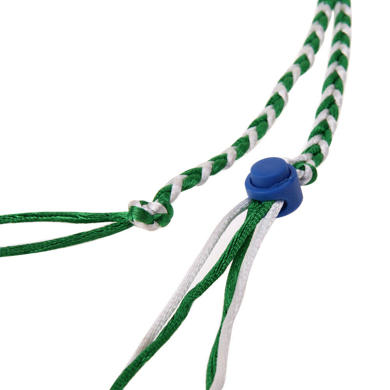 Pet Hamster Cage Leash Adjustable Pet Rat Mouse Harness Rope Leash(Green)