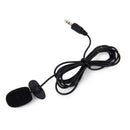 3.5mm Mini Clip-on Microphone Mic Motorcycle Bike For Gopro Hero3/3+/4