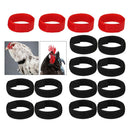 16x Chicken Collar Prevent Chicken from Screaming For Poultry Rooster Goose