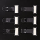 5Pcs Portable Car Windscreen Parking Ticket Clear Permit Holder Clip Stic JR