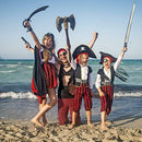 Halloween Party Pirate Masquerade Campus Hat Dramas Props Captain Theater DIXS
