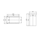 53x100mm Speaker Tube Speaker Port Bass Reflex Box Tube Subwoofer W3X4 Port U6E5