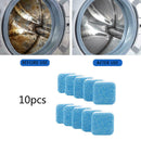 10x Washing Machine Cleaning Tablet Effervescent Decontamination Tank Kitc KXR