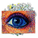 Colorful Eye 1000pcs DIY Paper Puzzles Jigsaw Educational Kids Adults Toys