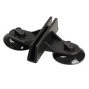 5x Black Plastic Divider Sheet Holder Suction Cups for Aquarium Fish Tank