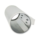 Stainless Steel Guiro with Scraper Percussion Instrument Musical Training TooJC_