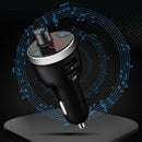 Bluetooth V4.2 Car Fm Transmitter Wireless Radio Adapter Mp3 Player Plus Us