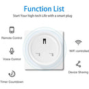 UK Plug Smartphone Remote Control WiFi Plugs Socket