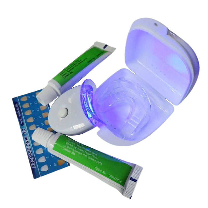 Upgrade Professional Teeth Whitening Whitener Kit with Cold LED Storage Box