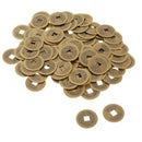 Set of 100 Chinese Lucky Coins Birthday Gifts Office Decor Kangxi Copper