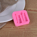 Makeup Lipstick Nail Polish DIY Fondant Cake Decorating tools Silicone MoldSA3C